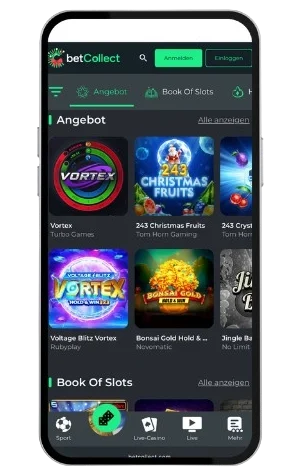 BetCollect casino bonus