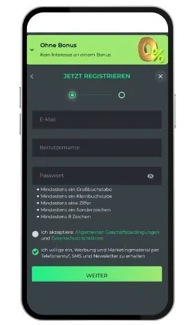 BetCollect casino login